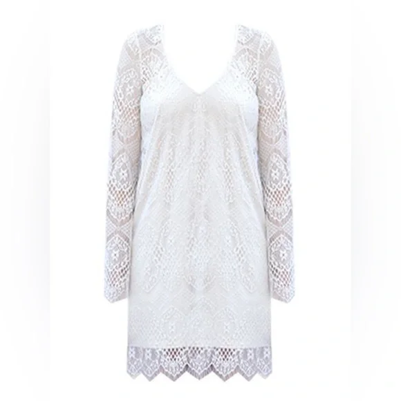 heartloom white lace dress Doe Dress